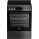 Beko FBM6730GA Κουζίνα Ηλεκτρική 72lt με Κεραμικές Εστίες 60cm